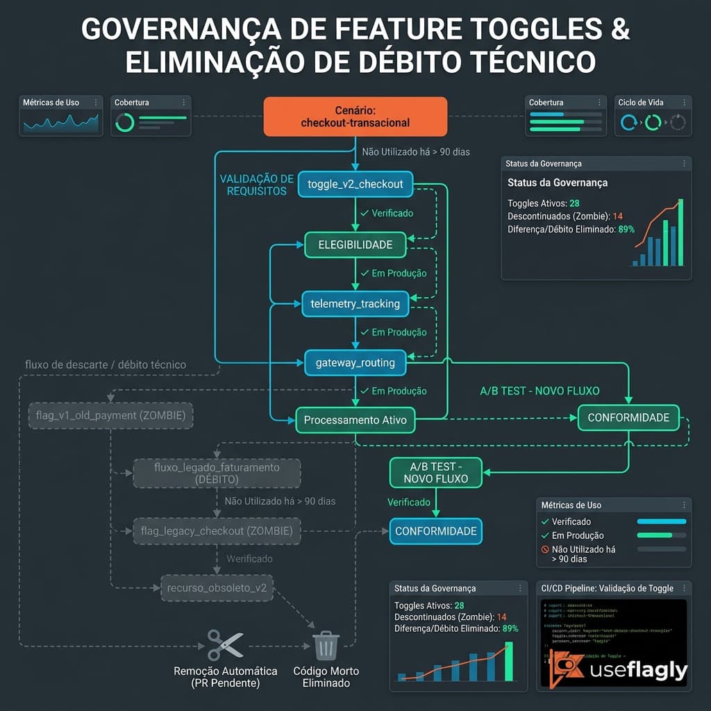 Gestão de ciclo de vida de toggles: guia prático para eliminação de dívida técnica em 2026
